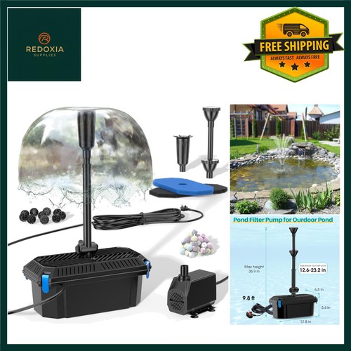 Powerful pond filter pump 2500 - powerful,
