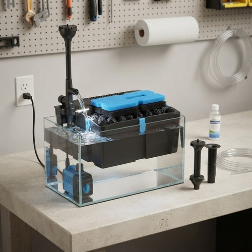 Compact 2500l pond filter - compact, 2500l/h