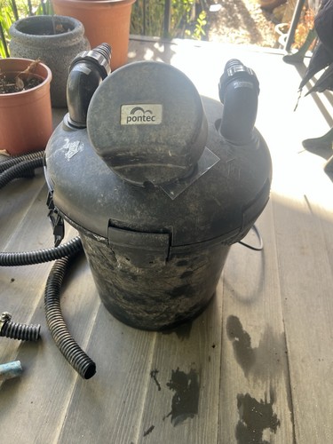 Pontec pond filter and - , pump