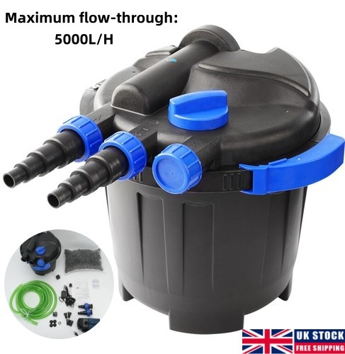60w 3000l pond filter - set, &