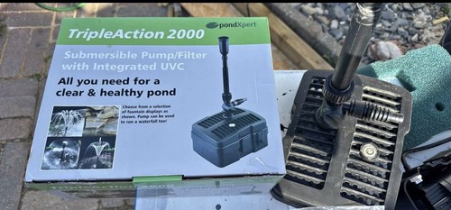 Triple action 2000 garden pond - action,