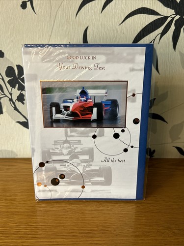 Good luck your driving test - good,